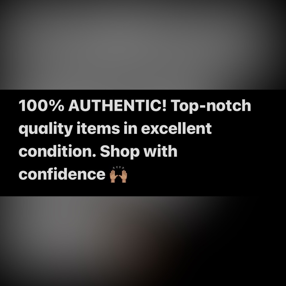 Authentic, top-notch and excellent condition.